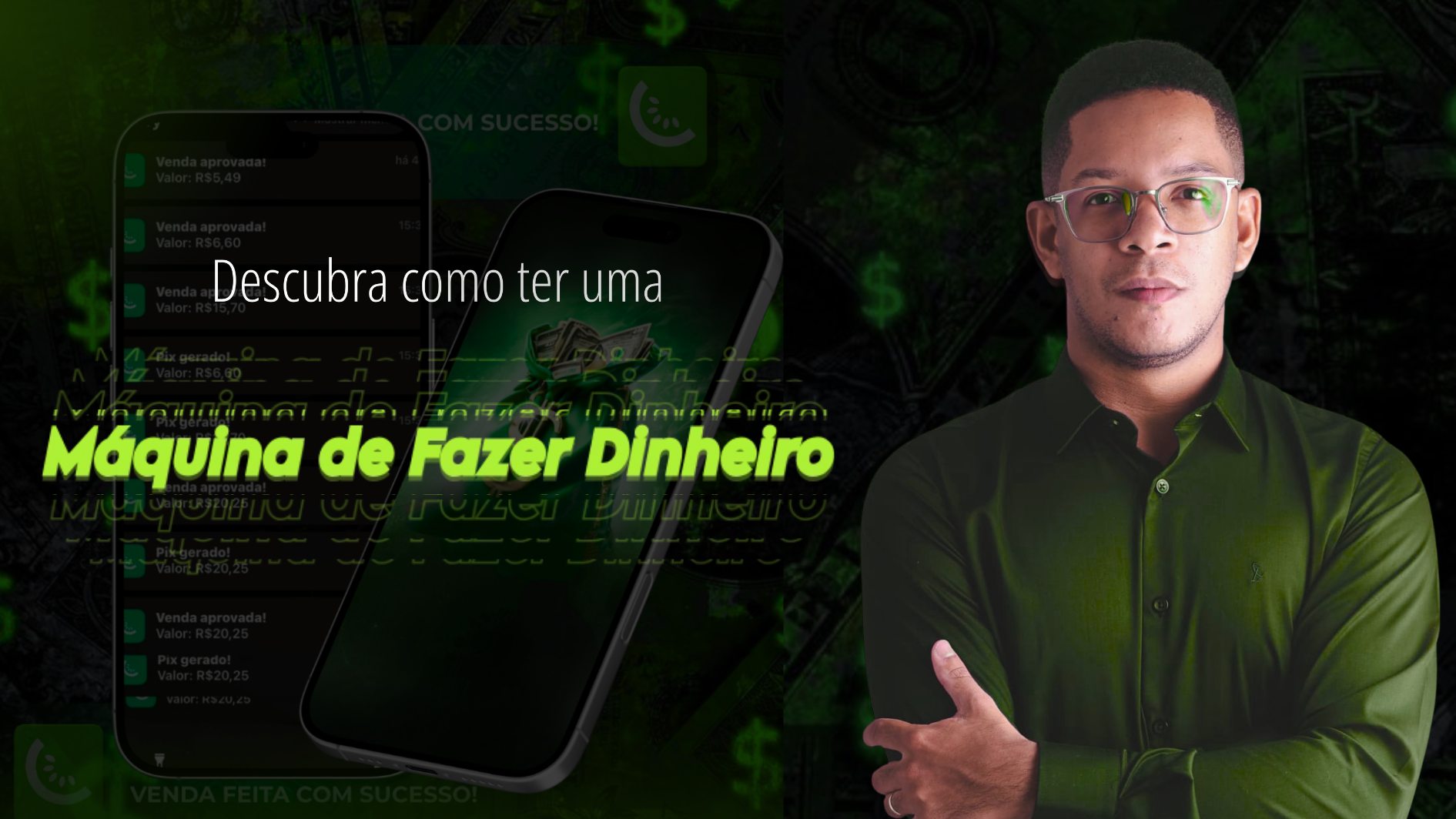 Landing Page - Maquina de fazer dinheiro